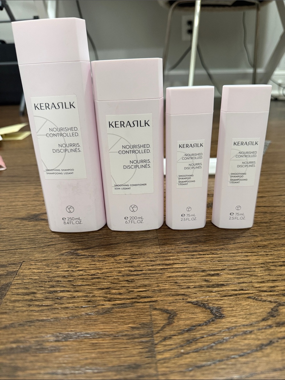 Kerasilk Nourished Controlled Smoothing Shampoo & Conditioner bundle